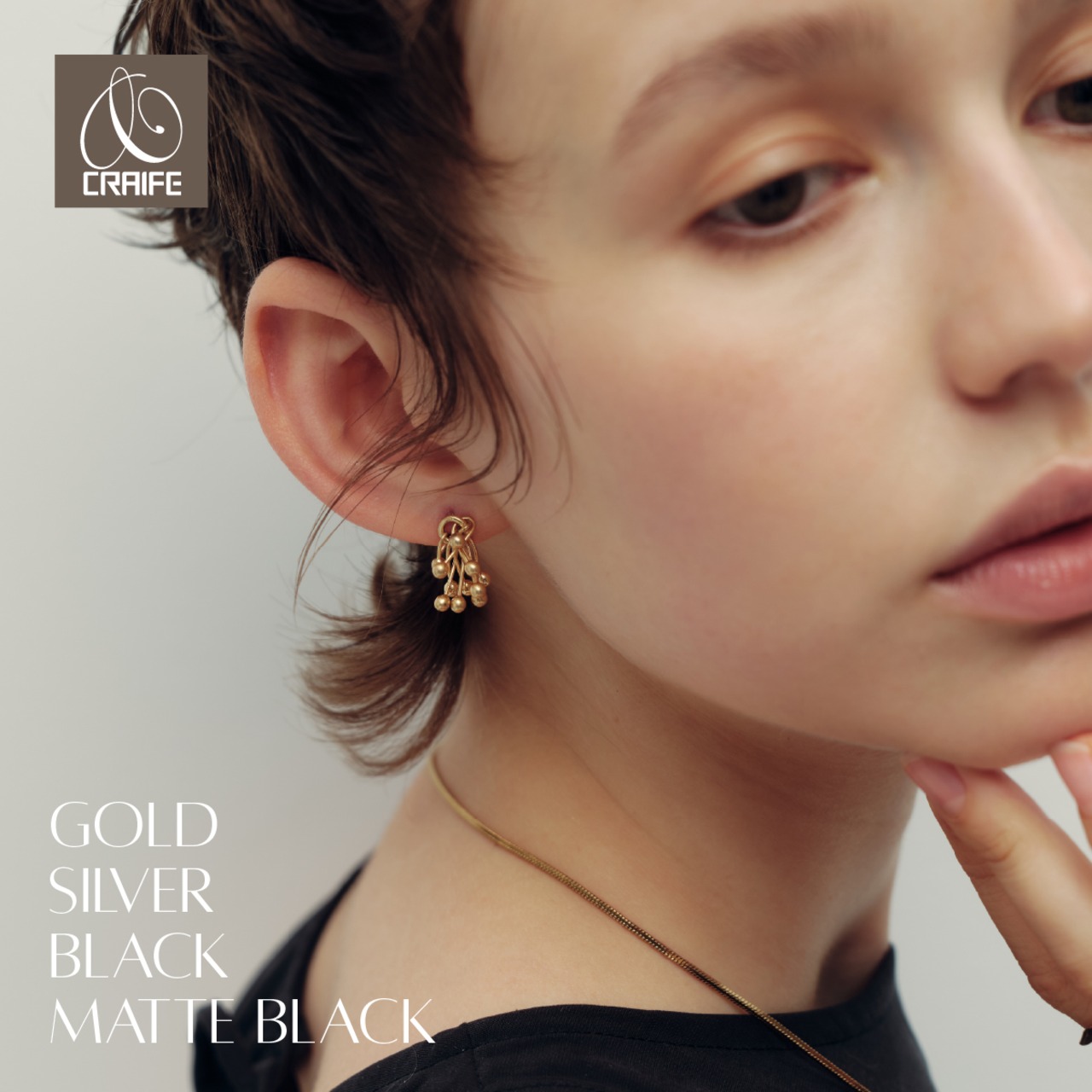 Pierce -Gold/Silver/Black/Matte Black-