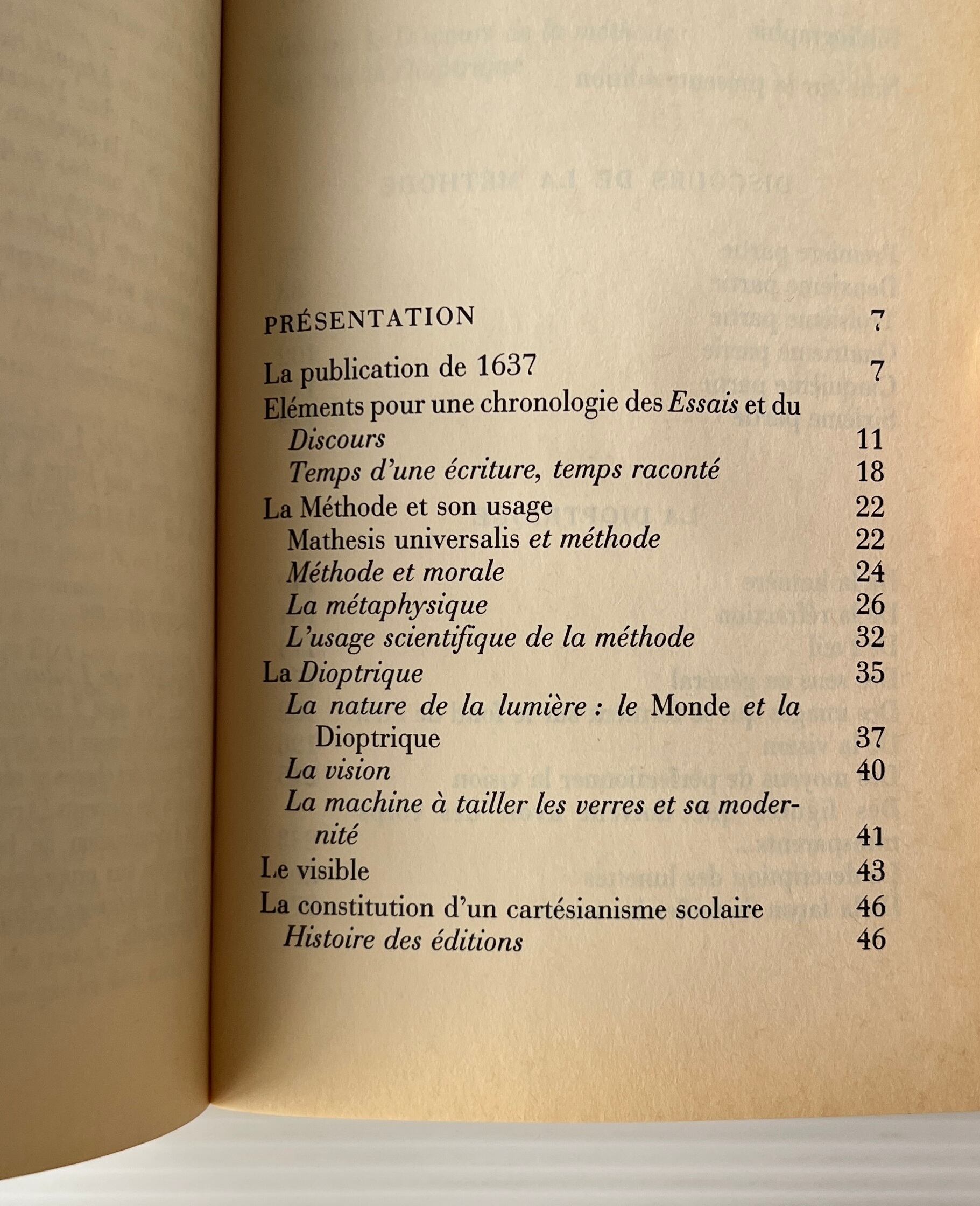Discours de la Methode <Folio Essais> 方法序説 / Rene Descartes ルネ・デカルト / Gallimard