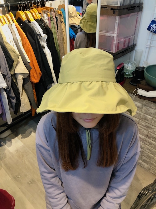 Frill Brim Hat 紐付フリルハット Frill Brim Hat 紐付フリルハット