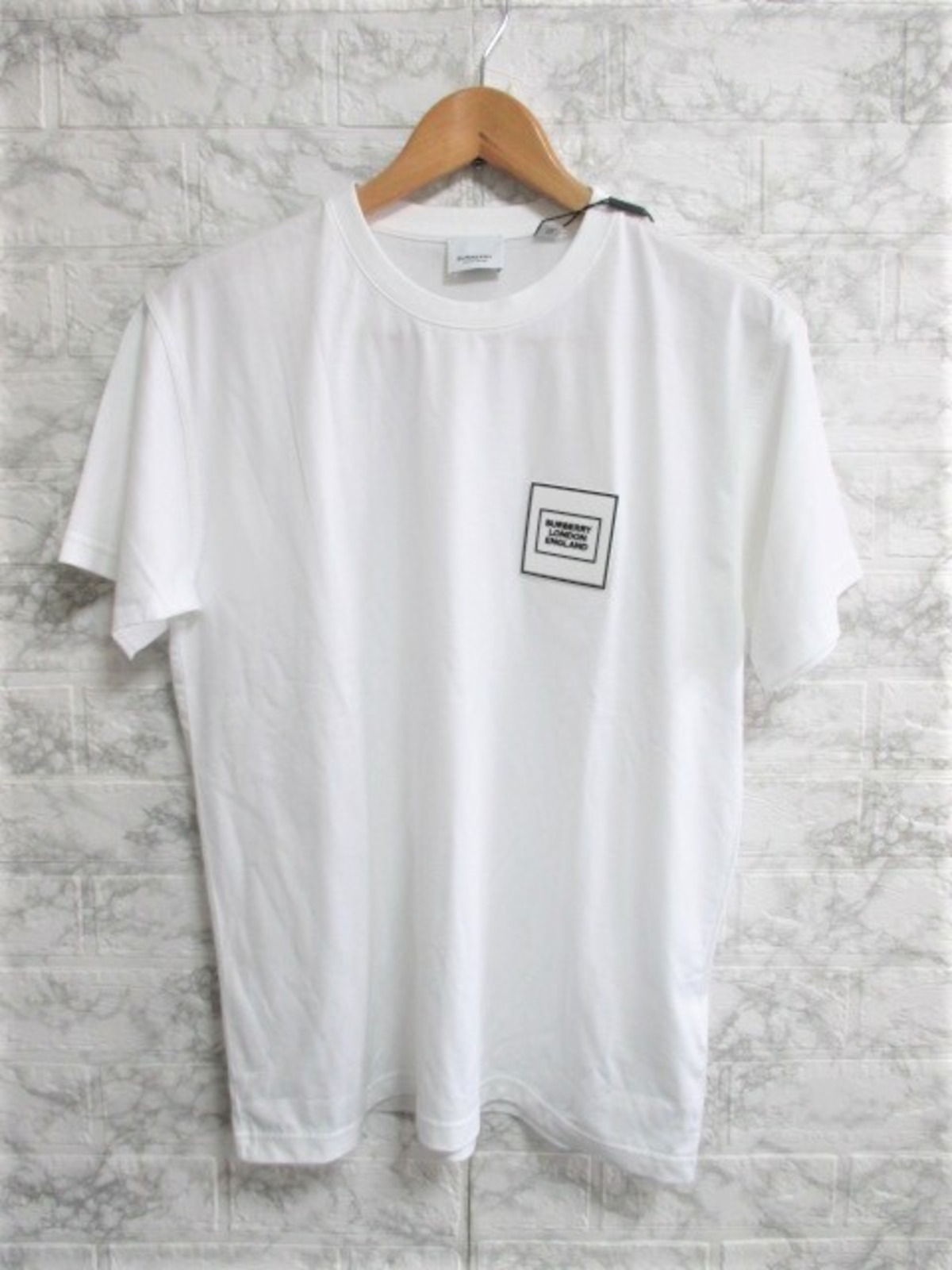 BURBERRY バーバリー ボックスロゴ ロゴ 半袖 Tシャツ/メンズ/XXS 