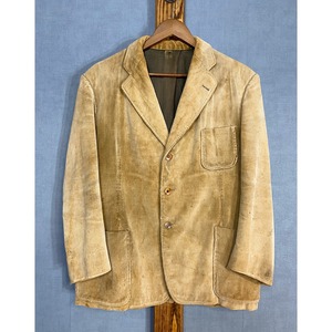 【1930s】Heavy Corduroy Farmers Jacket, with Wood Buttons!!