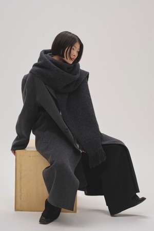 TODAYFUL Wool Over Coat ウールオーバーコート CharcoalGray