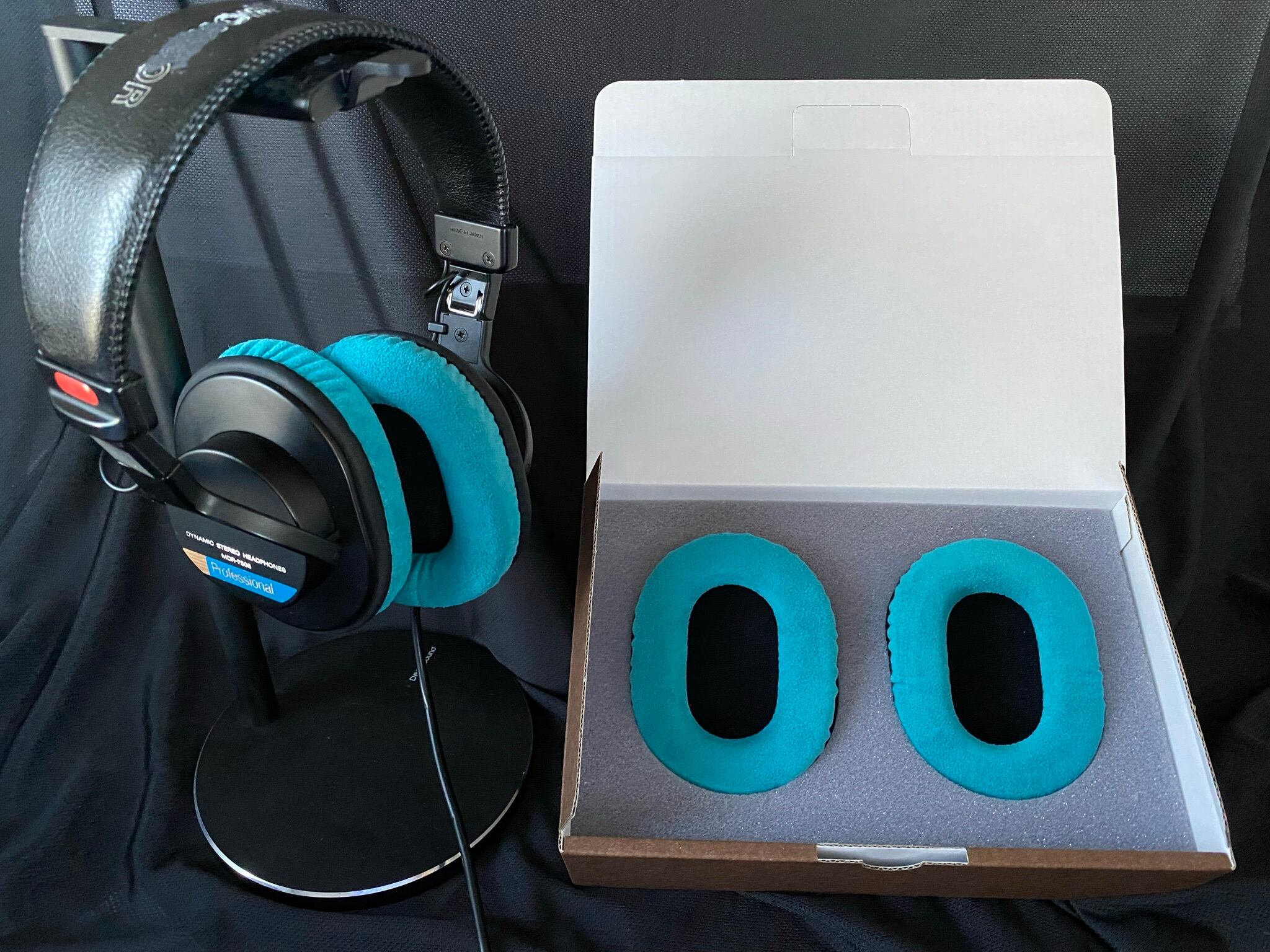 Energypower 交換用イヤーパッド Sony Mdr Ds7500用 高級プロテインレザー製 厚型タイプ ソニー サラウンドヘッドホンds7500互換 ヘッドホン用パッド イヤークッション プロテインレザーds7500用 注目ブランド