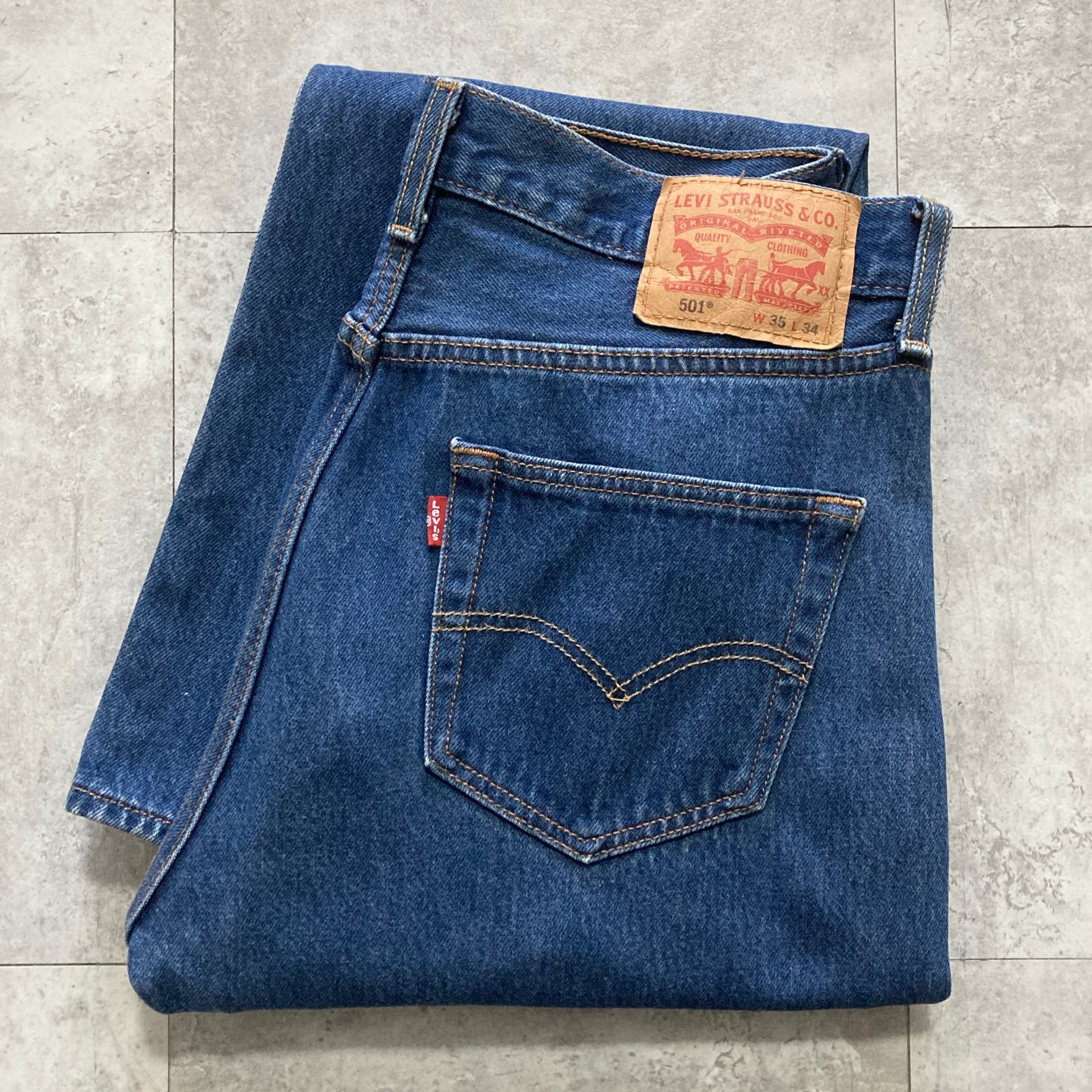 W33 L36】90's US.Levis 501xx リーバイス サンベニート工場(553