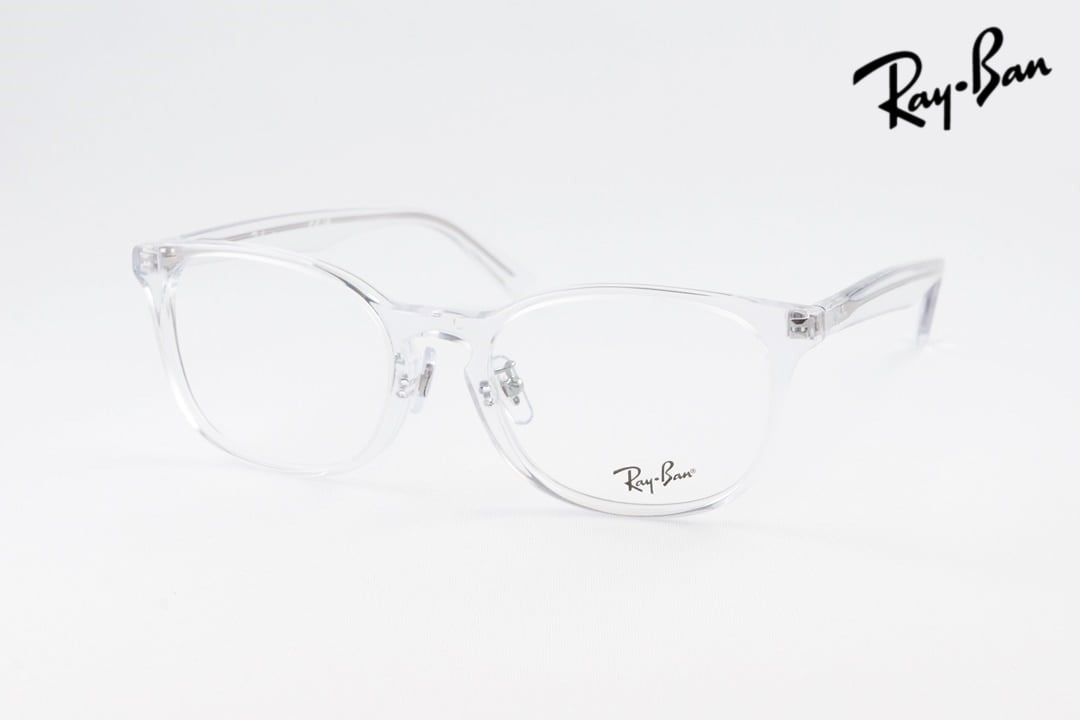 つ*店様 Ray-Ban クリアフレーム サングラス　RB5386D 2001 Ray-Ban クリア メガネ RX5386D 2001 51サイズ 53サイズ ウェリントン