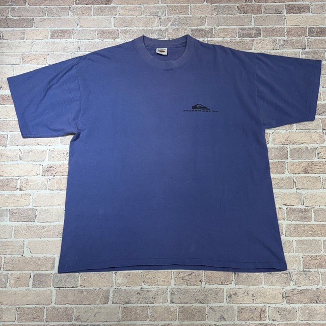 1990s QUIKSSILVER T-SHIRT PURPLE USA