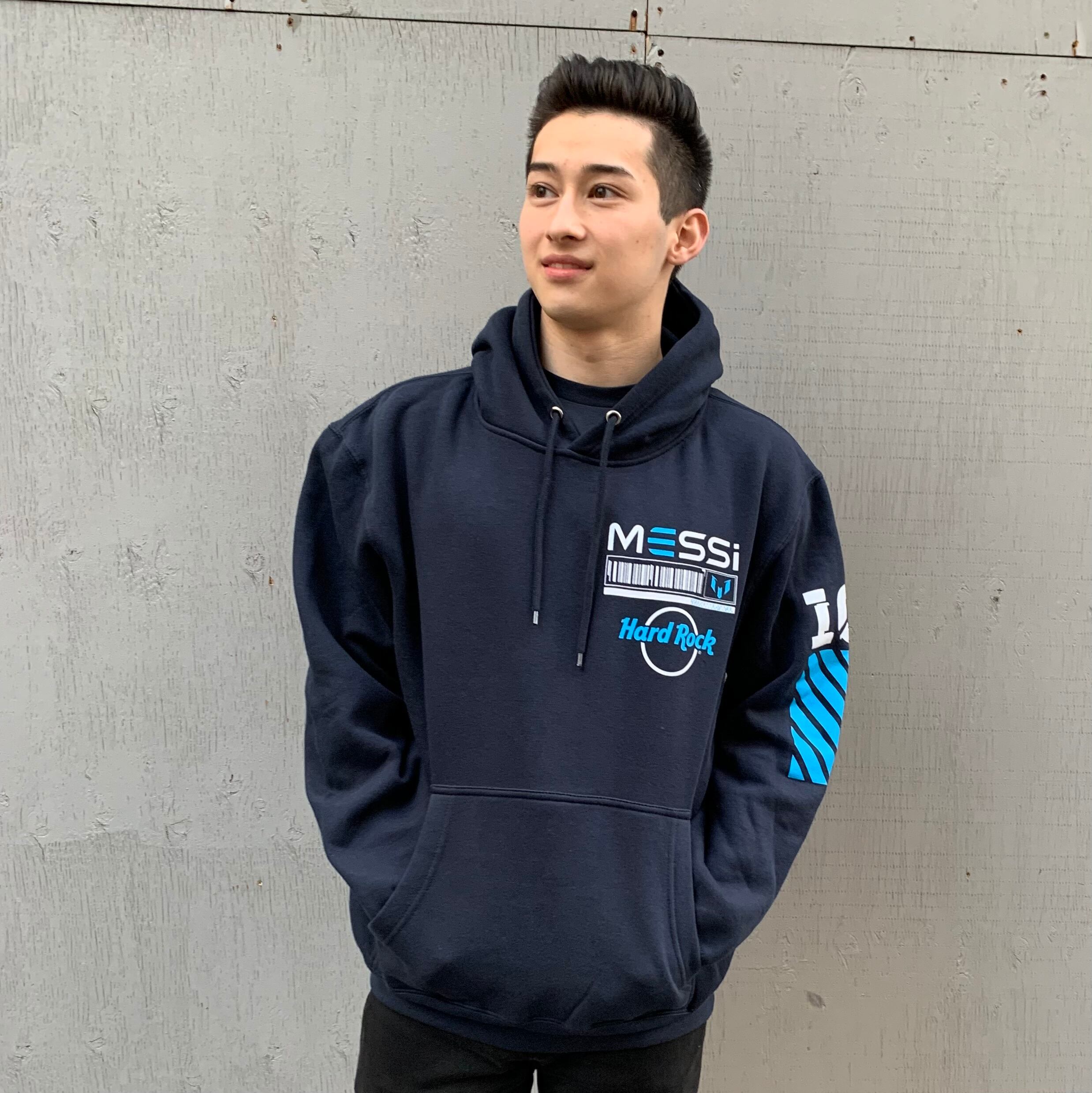 Messi Navy Hoodie | ハードロックカフェジャパン公式オンラインショップ