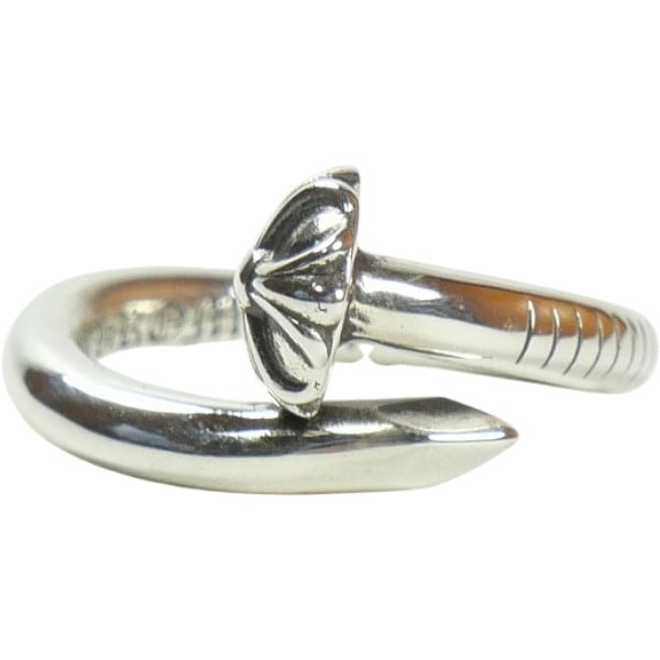 Size【12号】 CHROME HEARTS クロム・ハーツ NAIL RING CRSBL SILVER