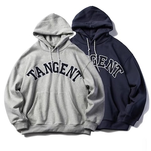 Kangaroo pocket arch logo pullover hoodie 2colors 00292