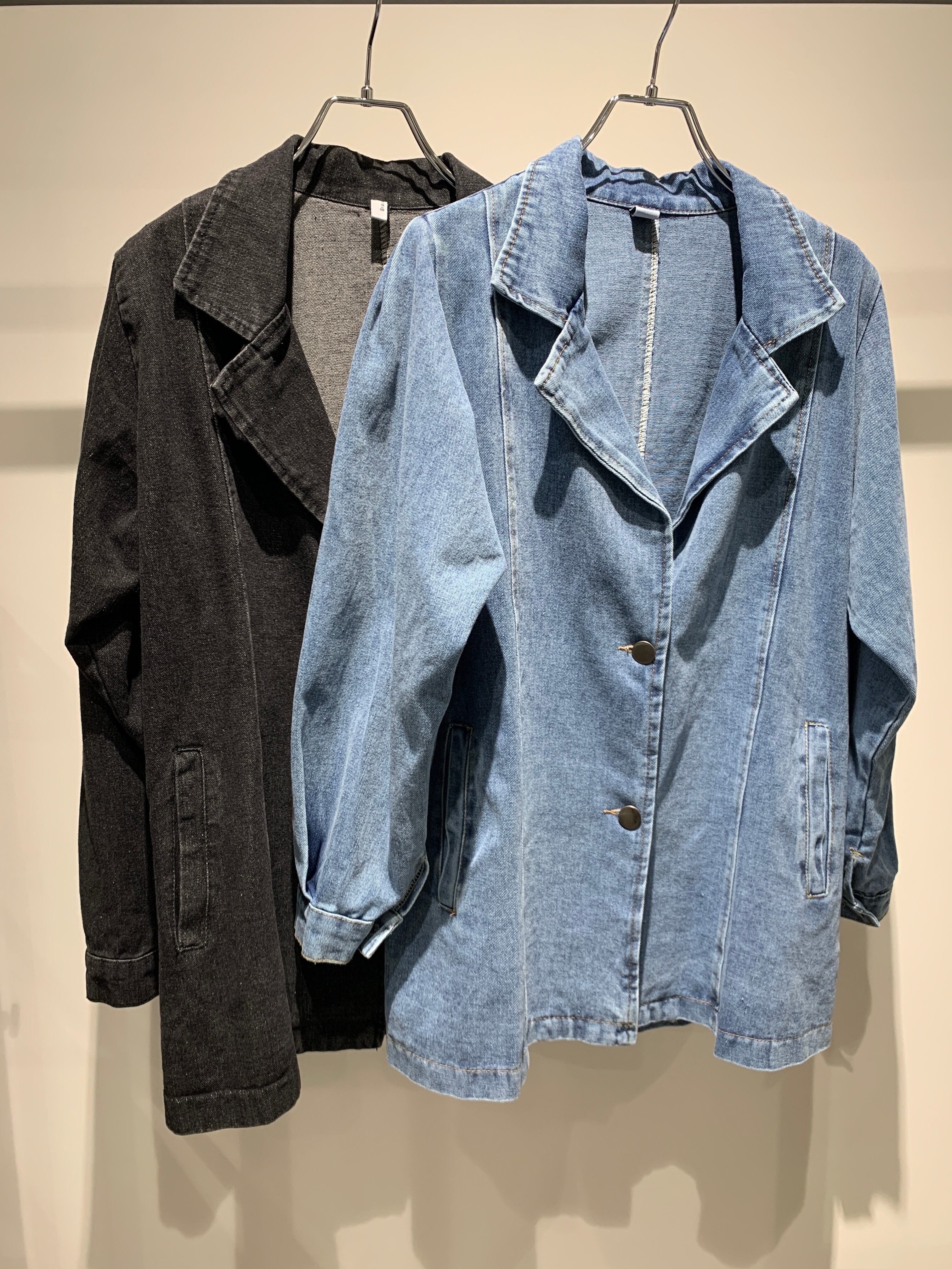 denim tailored jacket