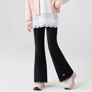 【送料無料】 子供服 女の子 フレアパンツ 裏起毛 防寒 保温 フリース 秋冬 韓国 おしゃれ かわいい 大人 カジュアル ゆったり 動きやすい ストレッチ 小学生 厚手 暖かい 大人可愛い 大人女子