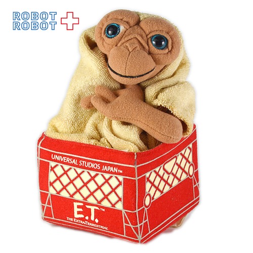 USJ 自転車のカゴのE.T.  ミニぬいぐるみ 不可動