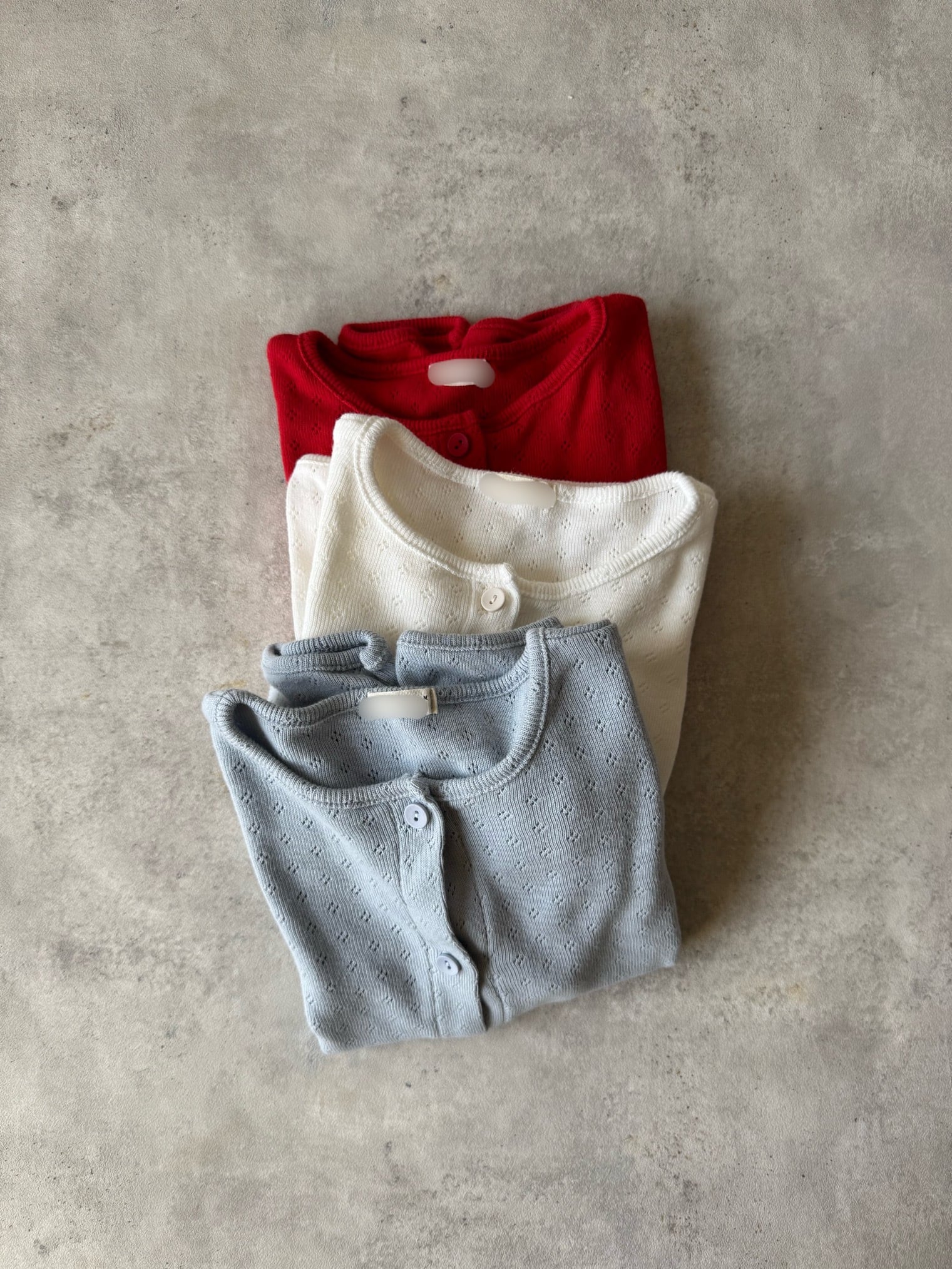 アイレットカーディガン（90〜130cm）4025