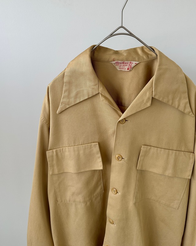 -Bowler's- Vintage 50-60s M bowling shirt