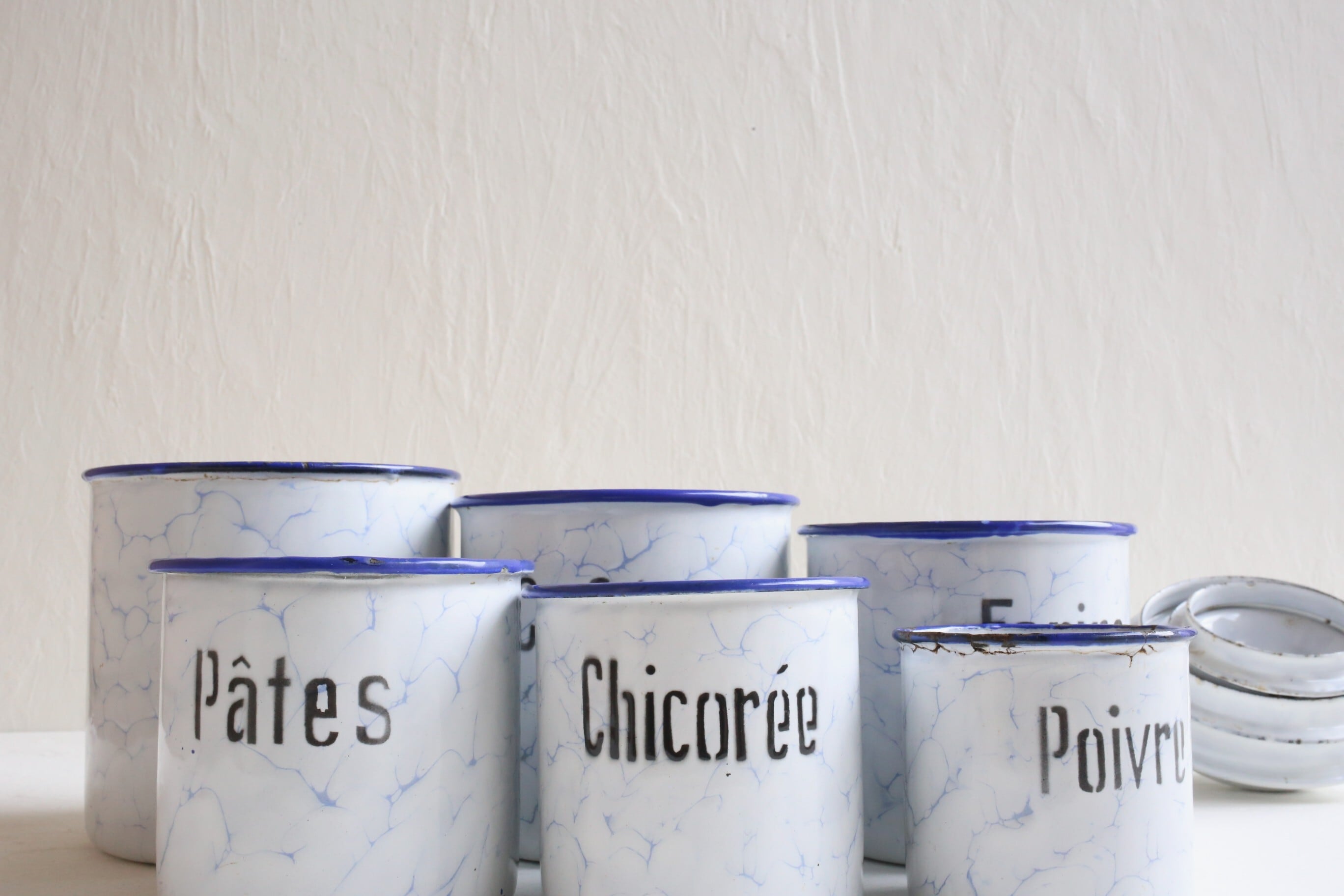 アンティーク　キャニスター　ホーロー　フランスアンティーク フランスアンティーク・ヴィンテージ ホーロー製キャニスター6