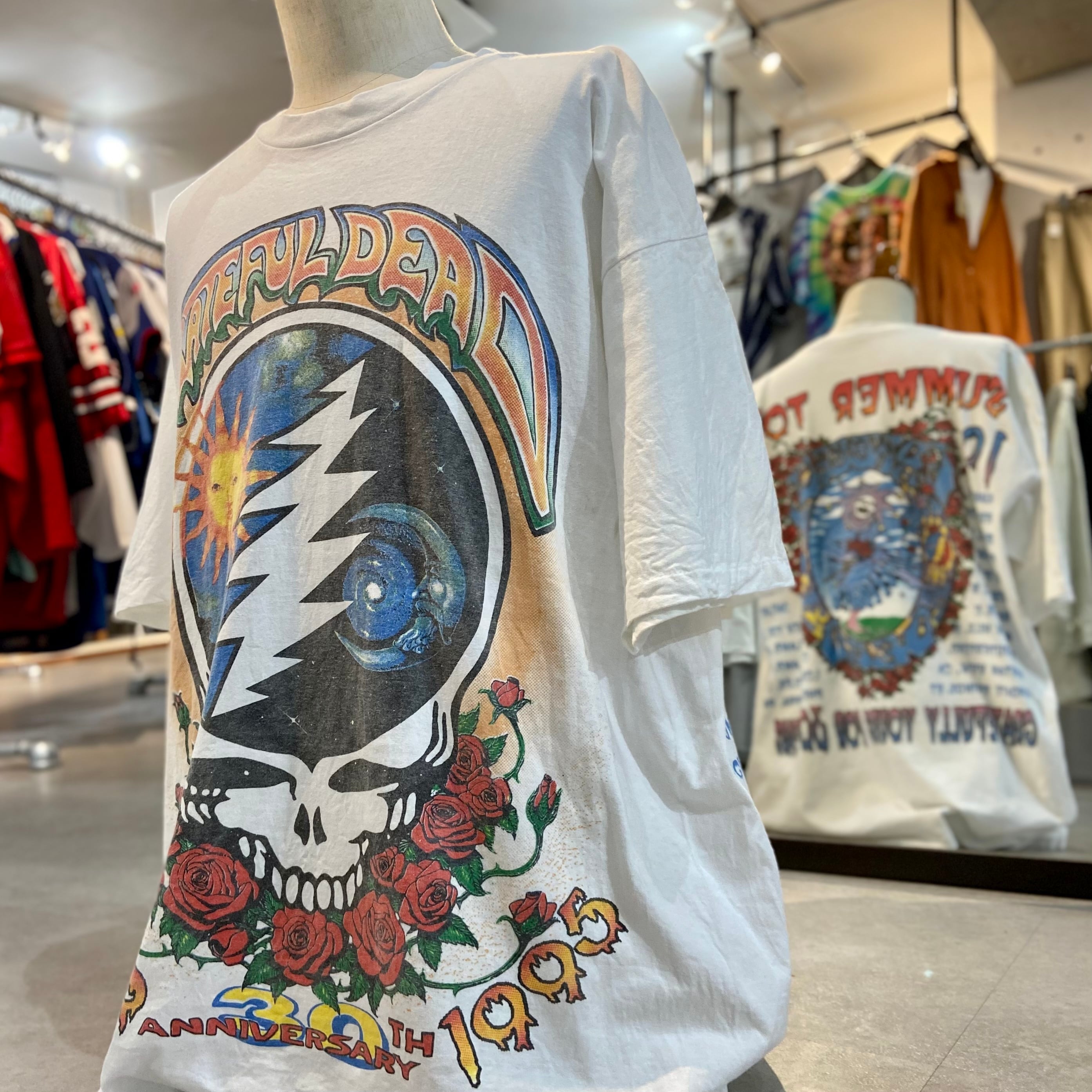 VINTAGE ヴィンテージ 90S VINTAGE THE BROCKUM GROUP Grateful Dead USA製 Aoxomoxoa ヴィンテージ ザブロッカムグループ グレイトフルデッド アオクソモクソア プリント半袖Tシャツ