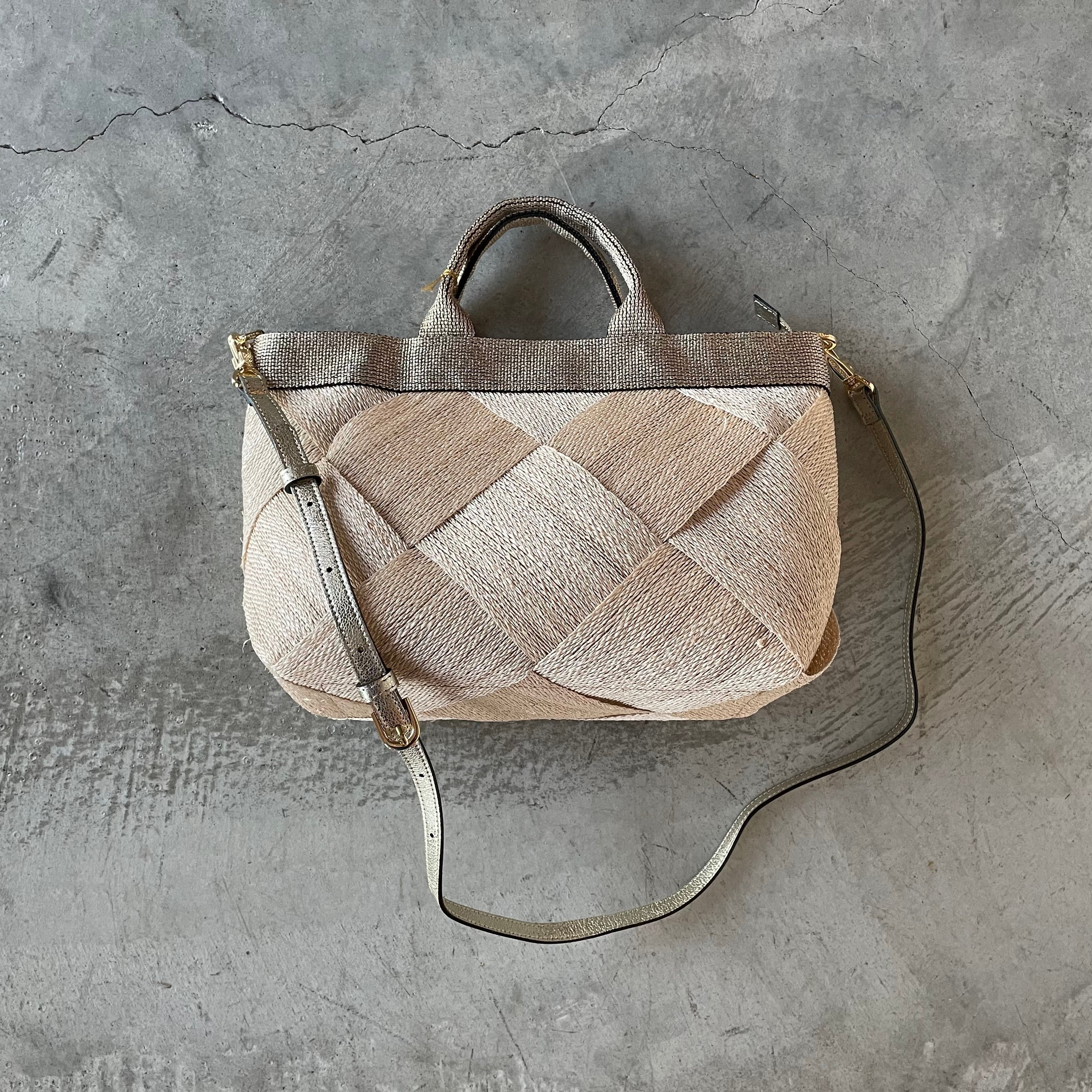 ヴィオラドーロ VIOLAd'ORO 正規品 トートバッグ レディース かご