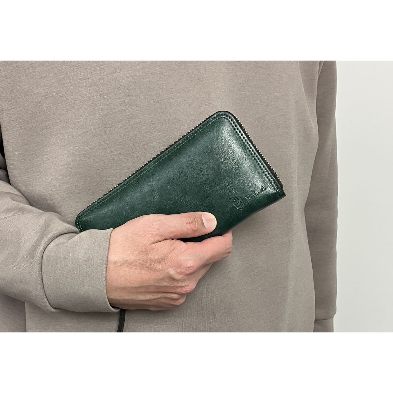 E.L.A イーエルエー ロングウォレット 長財布 合成皮革 ELA-9029