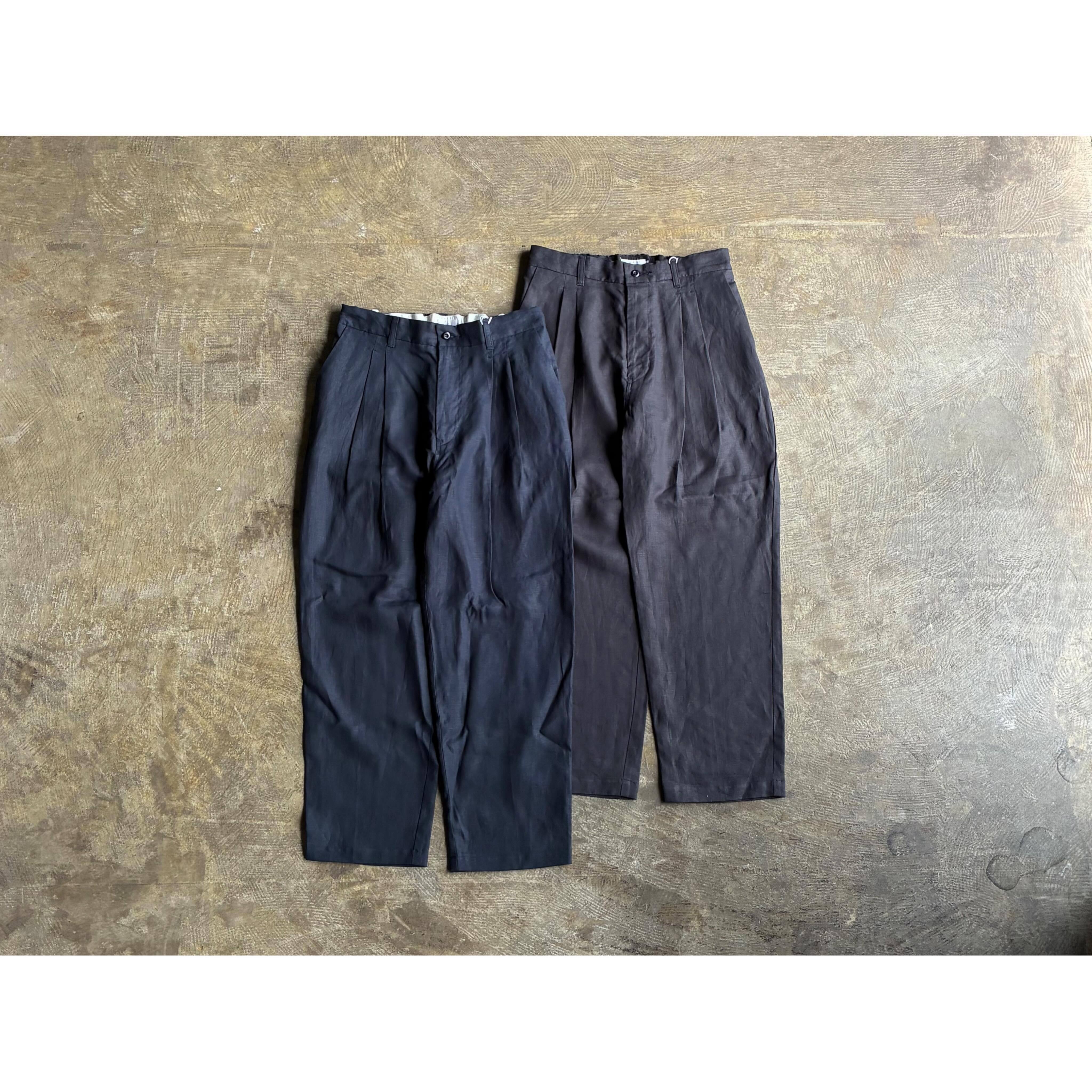STILL BY HAND(スティル バイ ハンド) Original Selvedge 1Pleat Chino