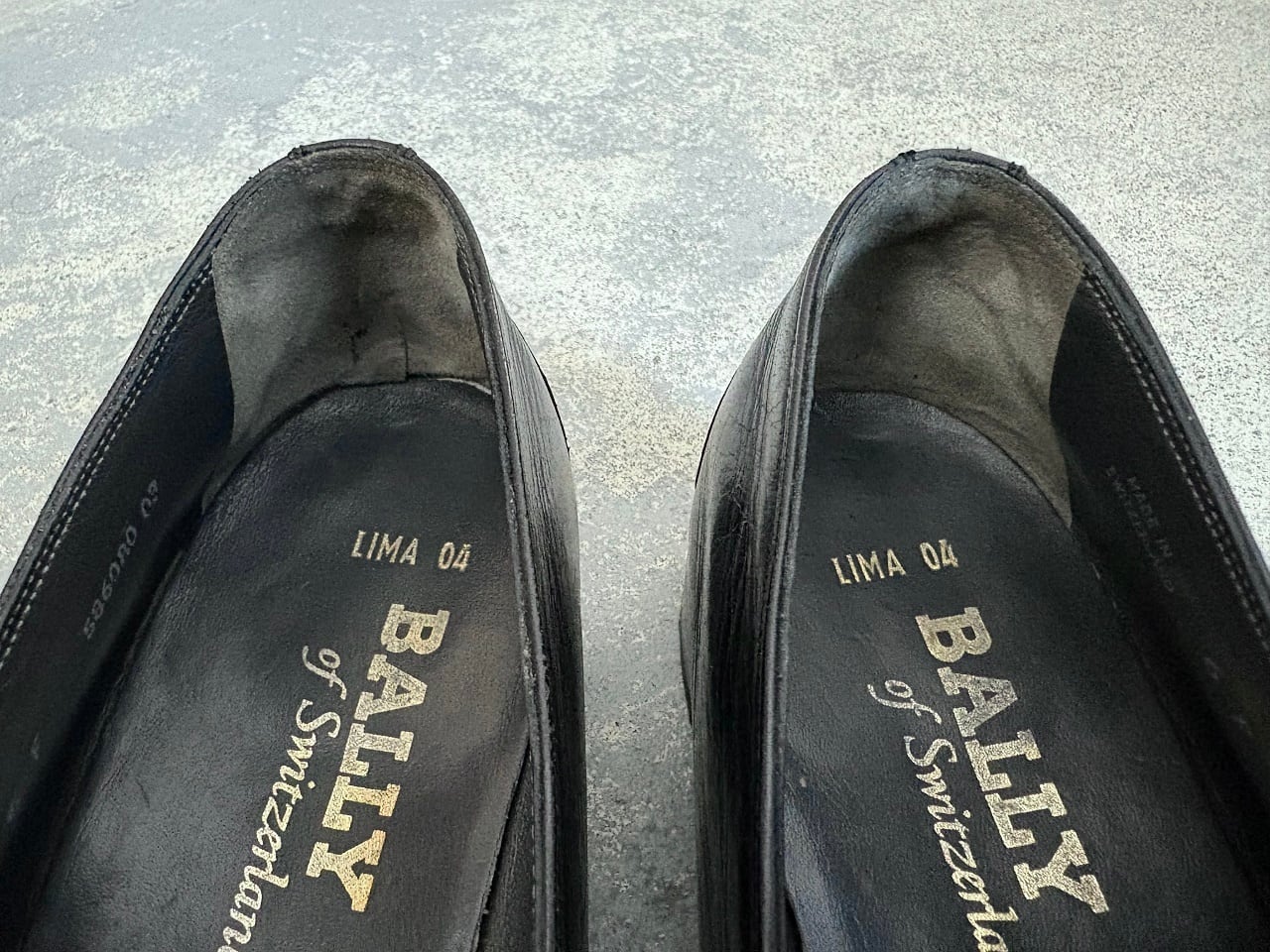 70～80s BALLY Slip-on leather shoes MADE IN SWITZERLAND | AFTER DARK
