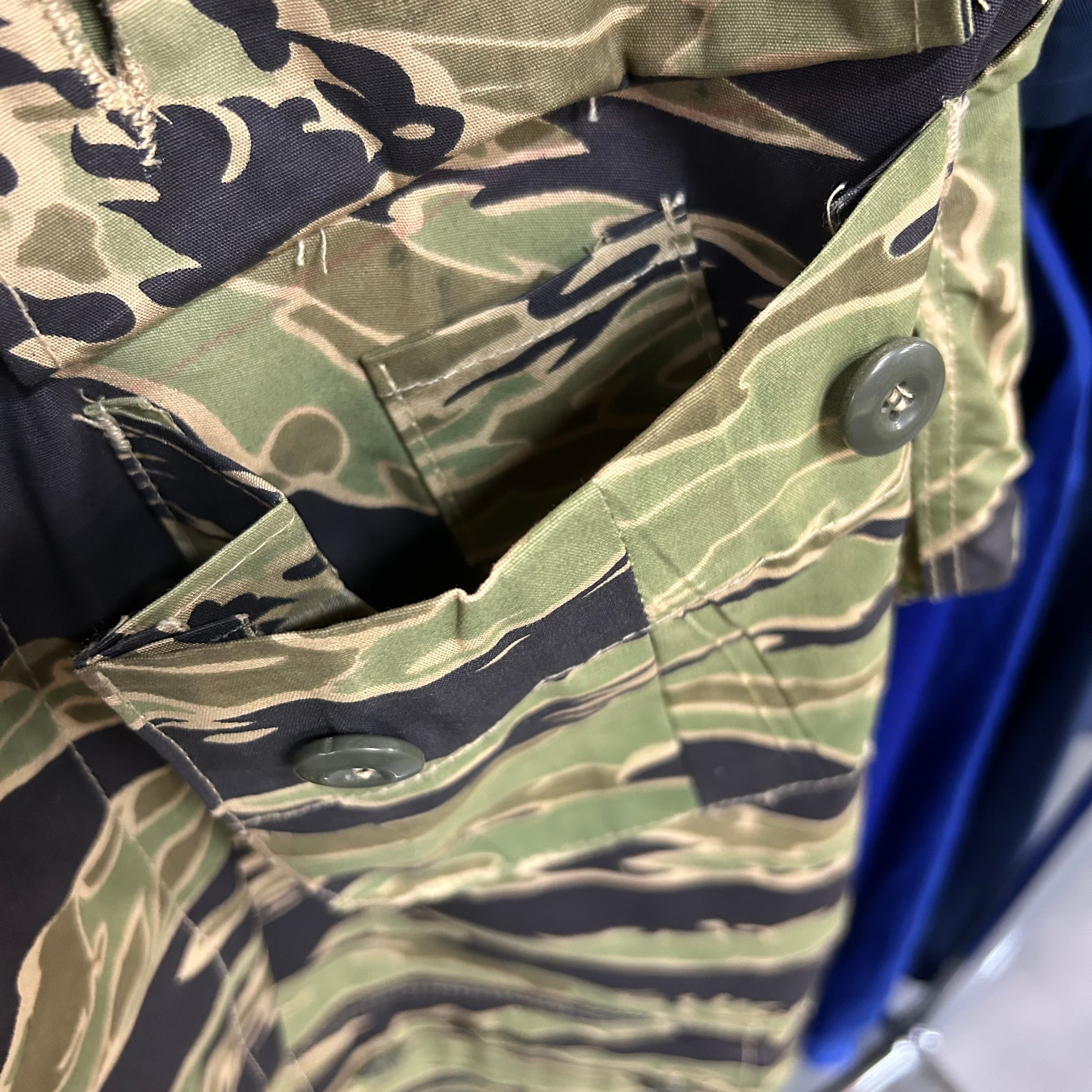 新品】復刻 アメリカ軍 タイガーカモ ジャングルファティーグ