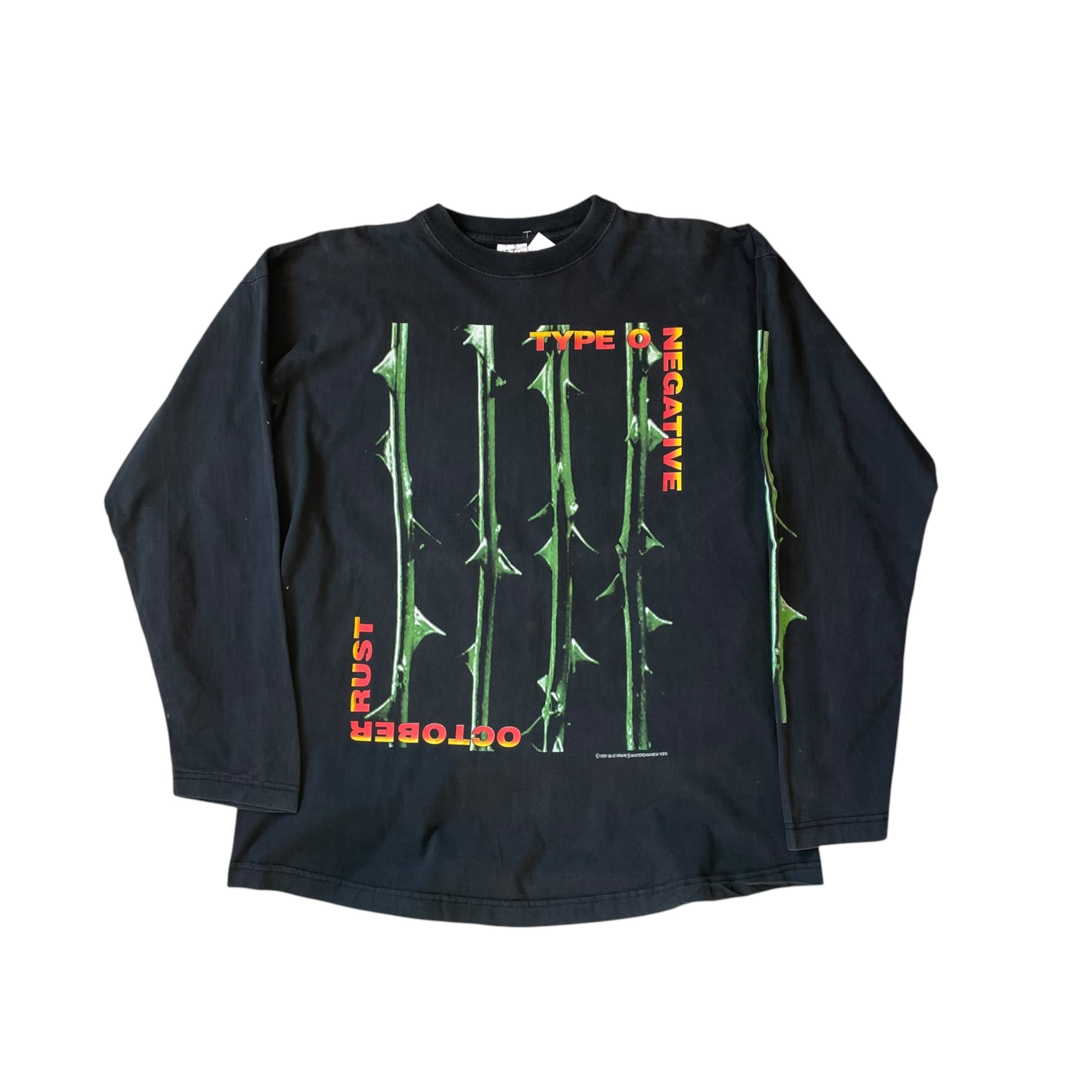 Super Special!! 1996s TYPE O NEGATIVE "October Rust" L/S T-shirt