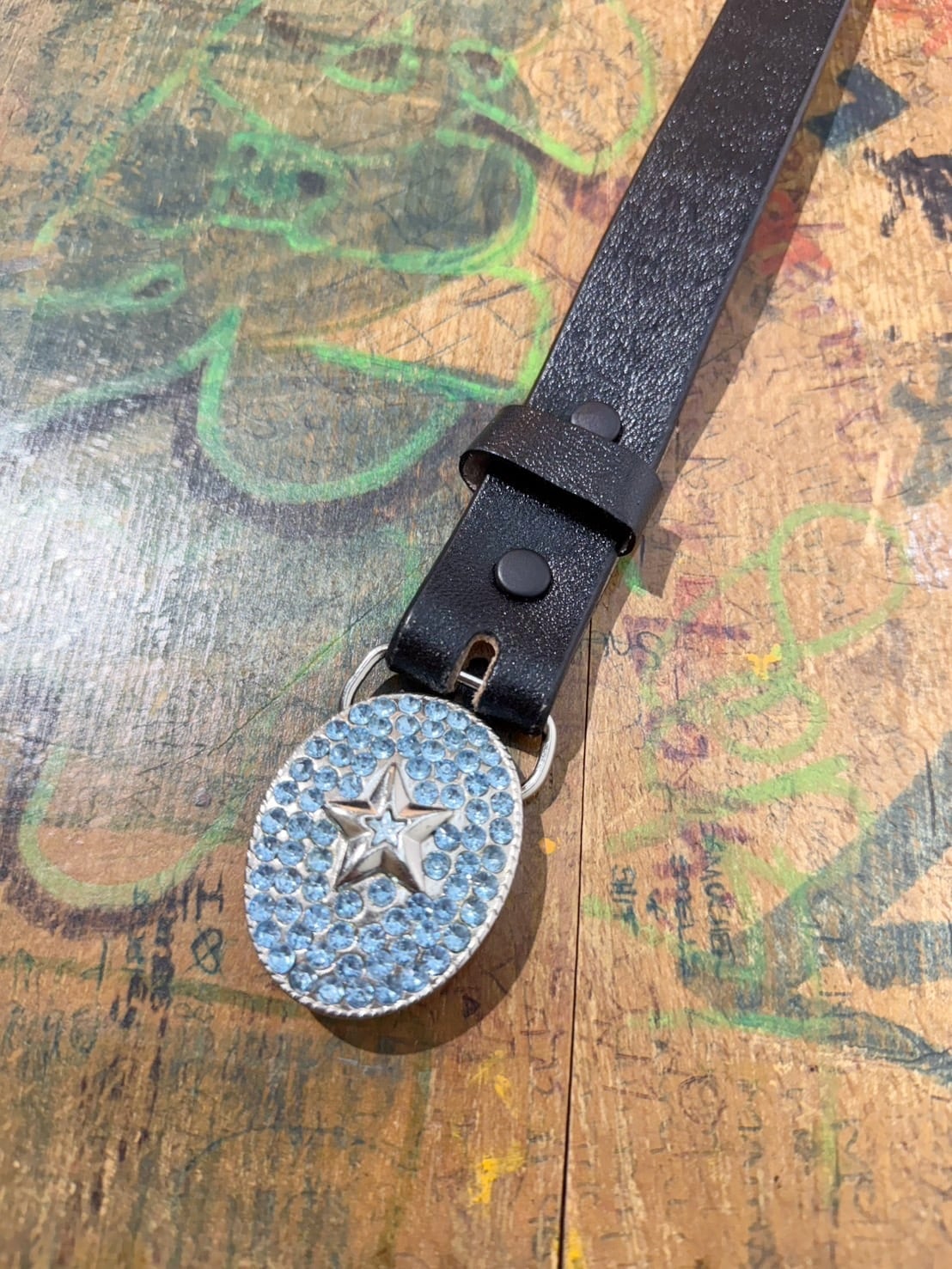 Leather belt