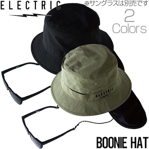 バケットハット アウトドアハット 帽子 ELECTRIC エレクトリック BOONIE HAT E24SC10 日本代理店正規品BLK