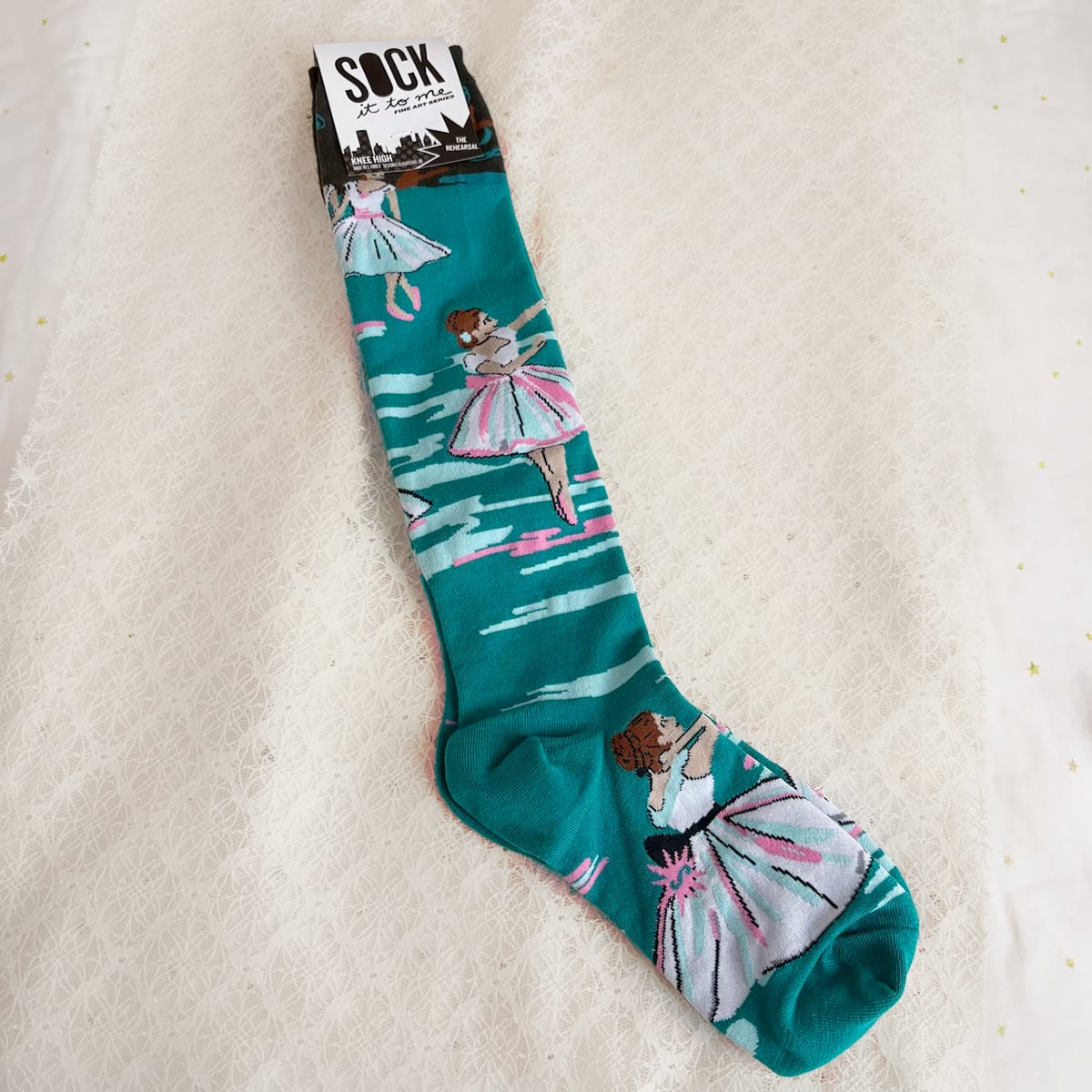【Sock it to me】絵画ソックス ドガ リハーサル