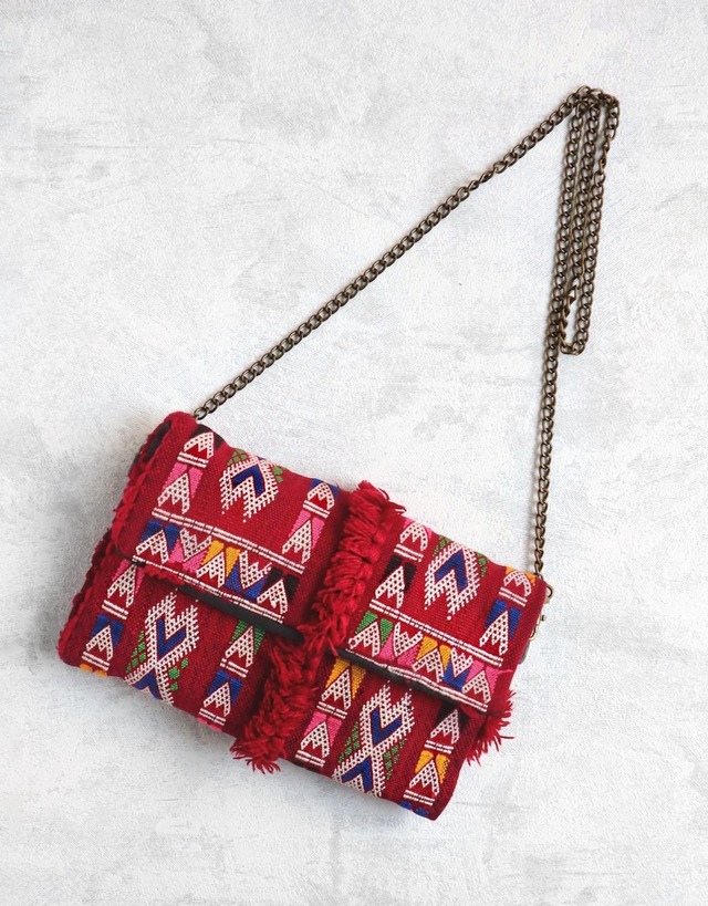 ＊Moroccan rug clutch bag ＊