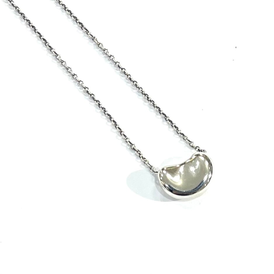 TIFFANY&CO.】2664 幸福ミニビーン ネックレス／Elsa Peretti／自然美