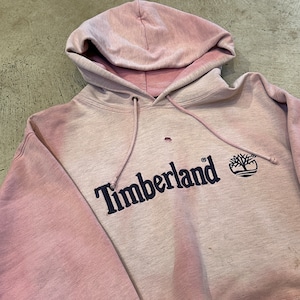 TIMBERLAND LOGO FADE PARKA PINK L