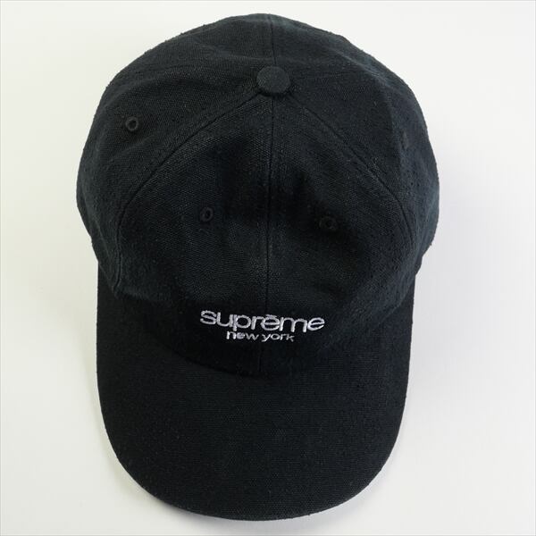 Supreme Classic Logo 6 - Panel Cap ブラック supreme classic logo 6