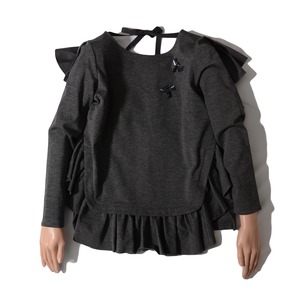 co|te ruffle  jersey pullover