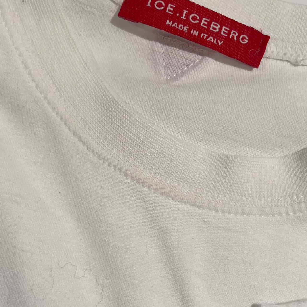 イタリア製 ICE ICEBERG アイスアイスバーグ ディズニーコラボ ミニー 半袖 Tシャツ カットソー/ホワイト レディース