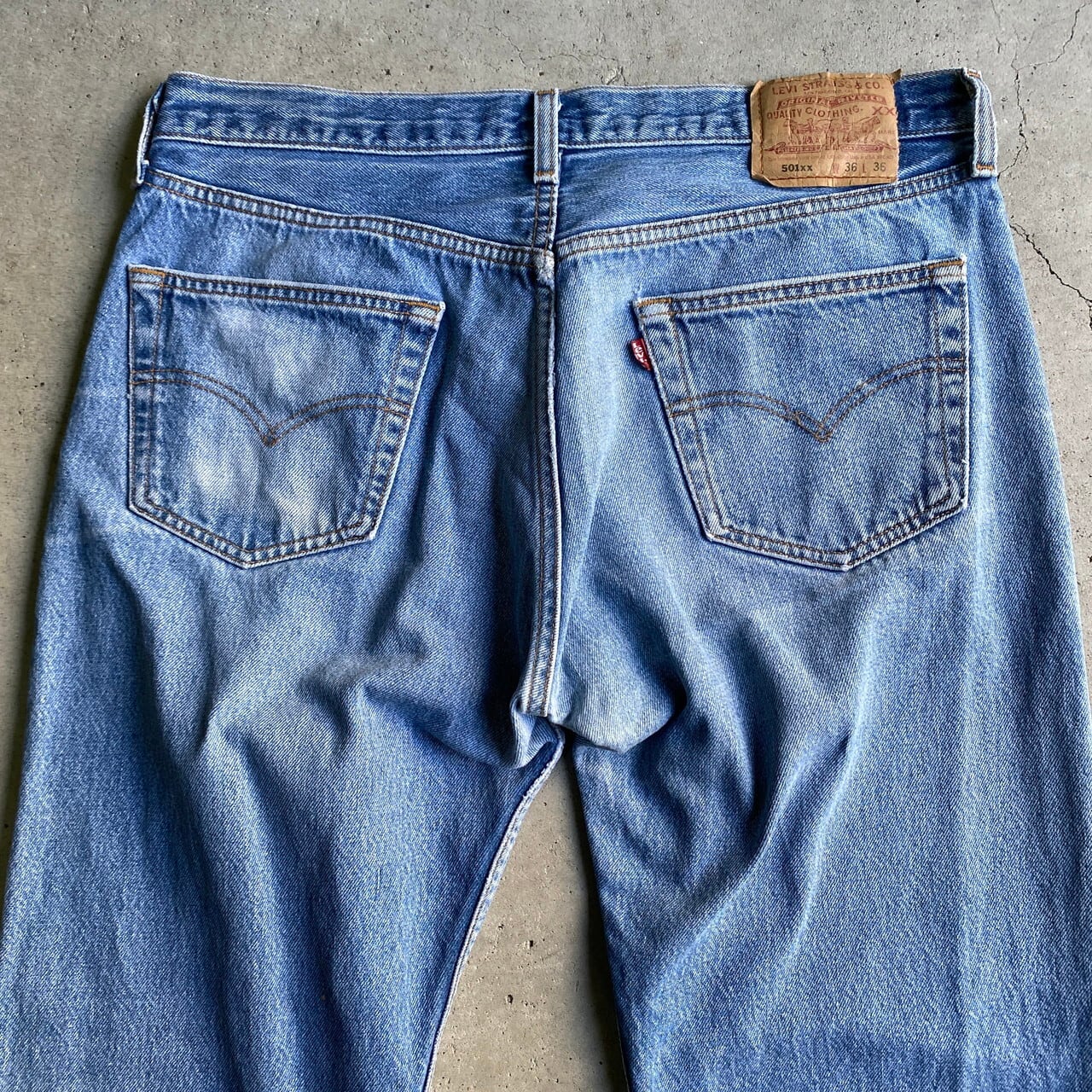 usa製 501 vintage Levi's リーバイス クラッシュ デニム 90年代 USA製 Levi's リーバイス 501 ストレート クラッシュ デニム