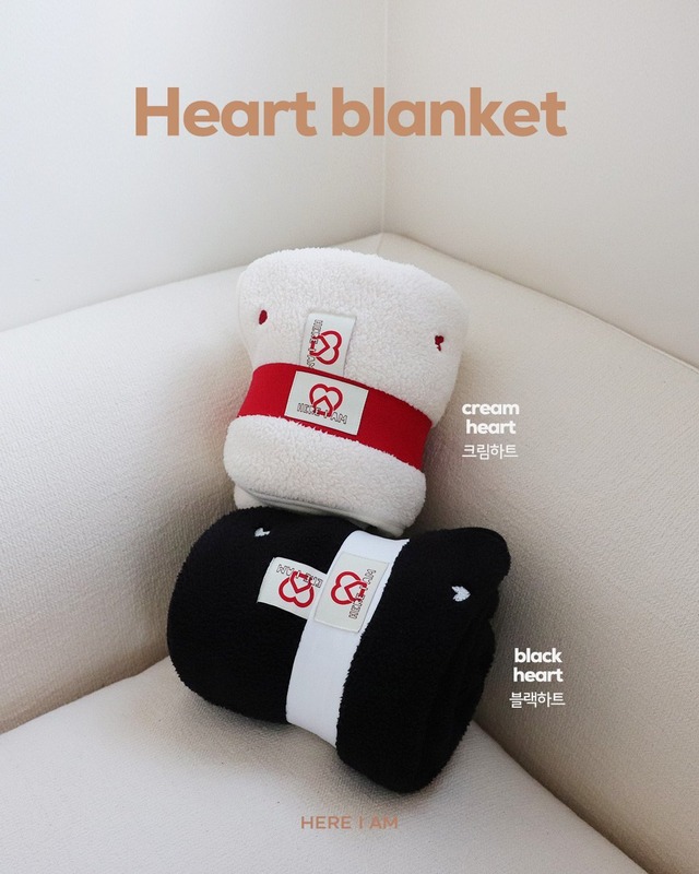 Here I Am［取寄］heart blanket 25autumn
