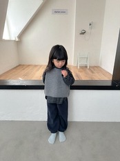 〖取寄〗韓国子供服 / 26winter / Digreen / デュアルリブソックス(タンブラックセット) / キッズ / 冬服 *S~XL*