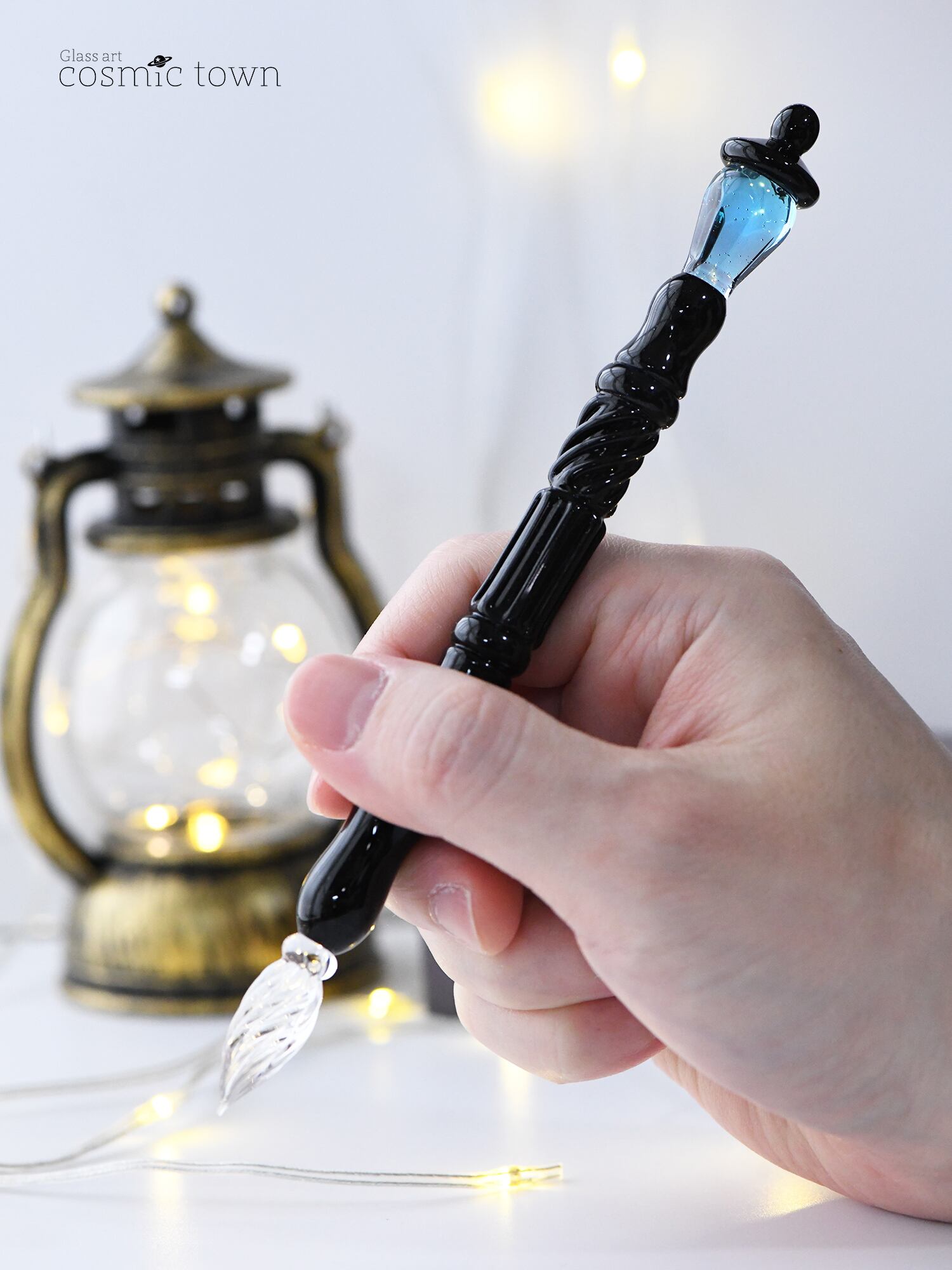街灯ガラスペン / ボロシリケイト【cosmic town】250511-7 | cosmic
