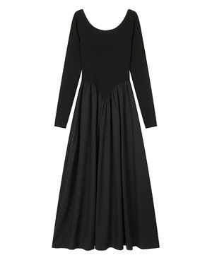 トワイライトシルエットワンピース 2color A0511