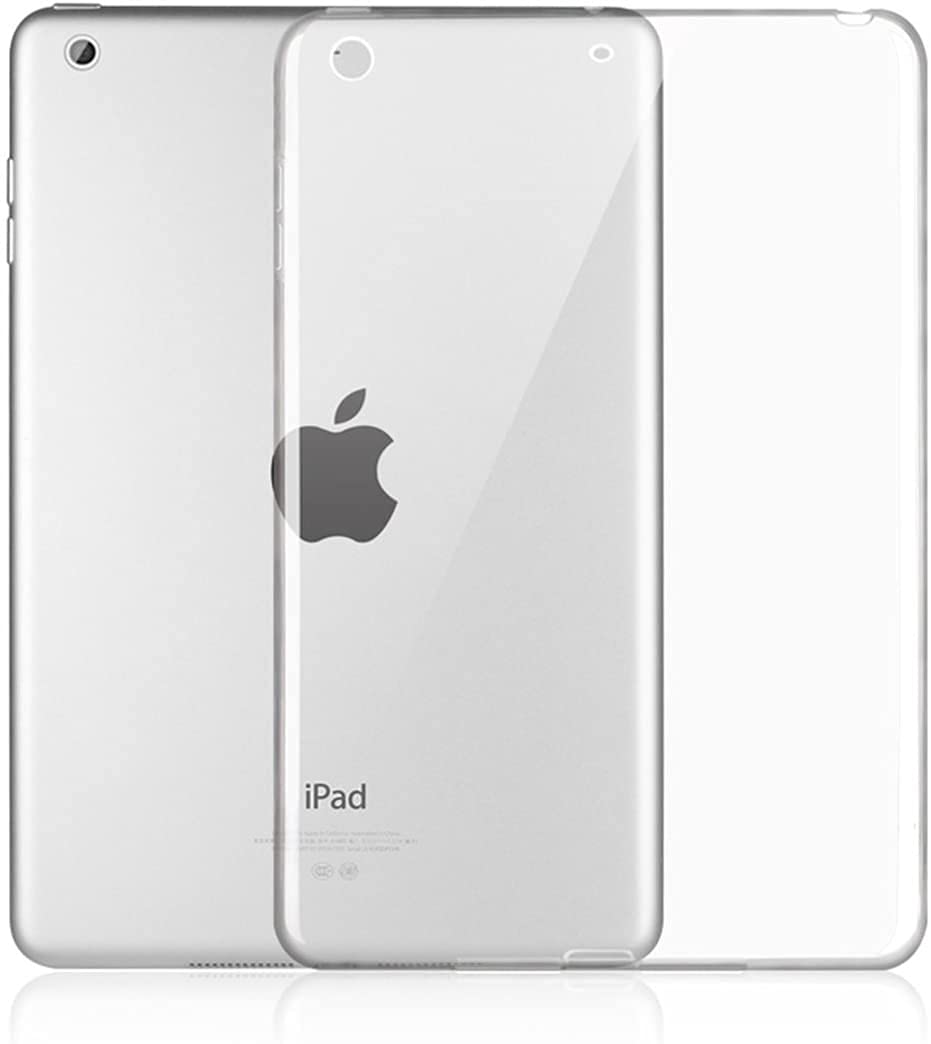 【努力特価】iPad 9.7インチ第5/第6世代2017/2018ケース、透明スリムシリコンソフトTPU衝撃吸収タブレットコンピュータケースApple New iPad 5/6 9.7インチモデルA1822/A1823/A1893/A1954(2017/2018)用