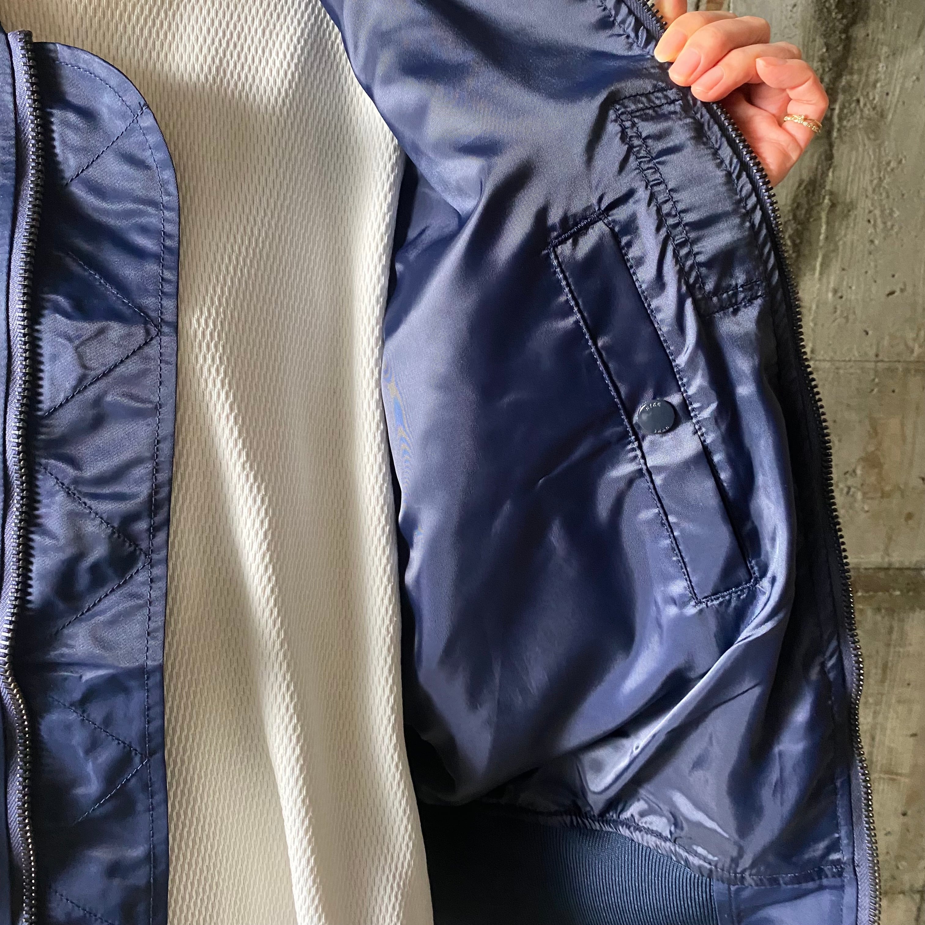 HYKE【ハイク】TYPE L-2A JACKET (17373 /NAVY). | glamour online