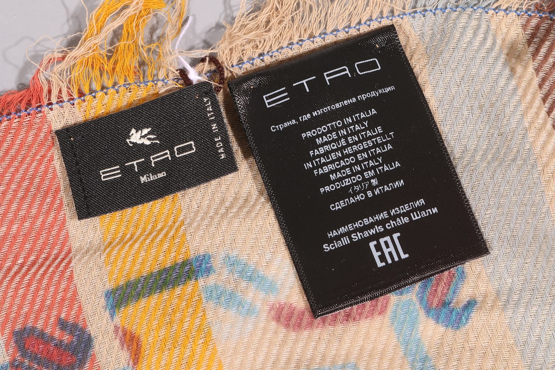 エトロ ブランケット 紫 ユニセックス エトロ ETRO ブランケット  