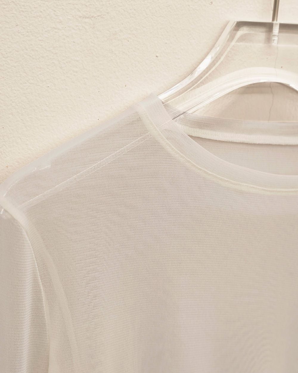 todayful Asymmetry Mesh Tops 12520611 | AMBIENT SHARE
