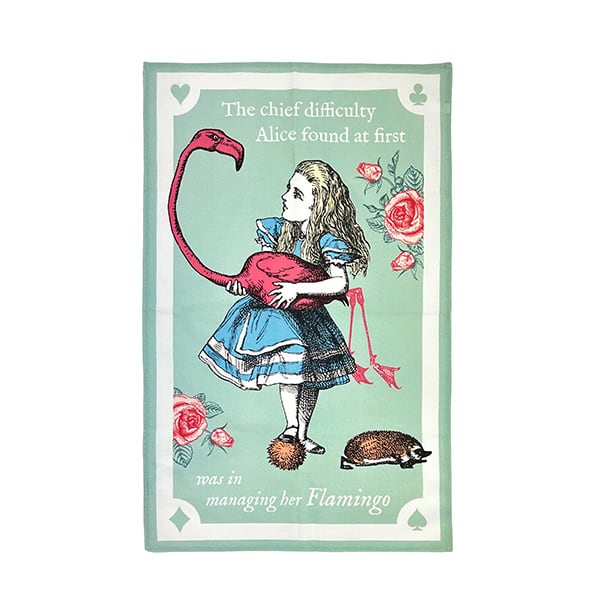 不思議の国のアリス フラミンゴ タグ付き未使用品 レア ディズニー 不思議の国のアリス フラミンゴ アリス キーホルダー