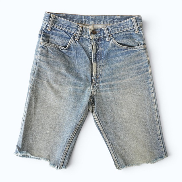 Vintage Levi’s BIG E カットオフデニムショーツ W30 TALON42 オレンジタブ