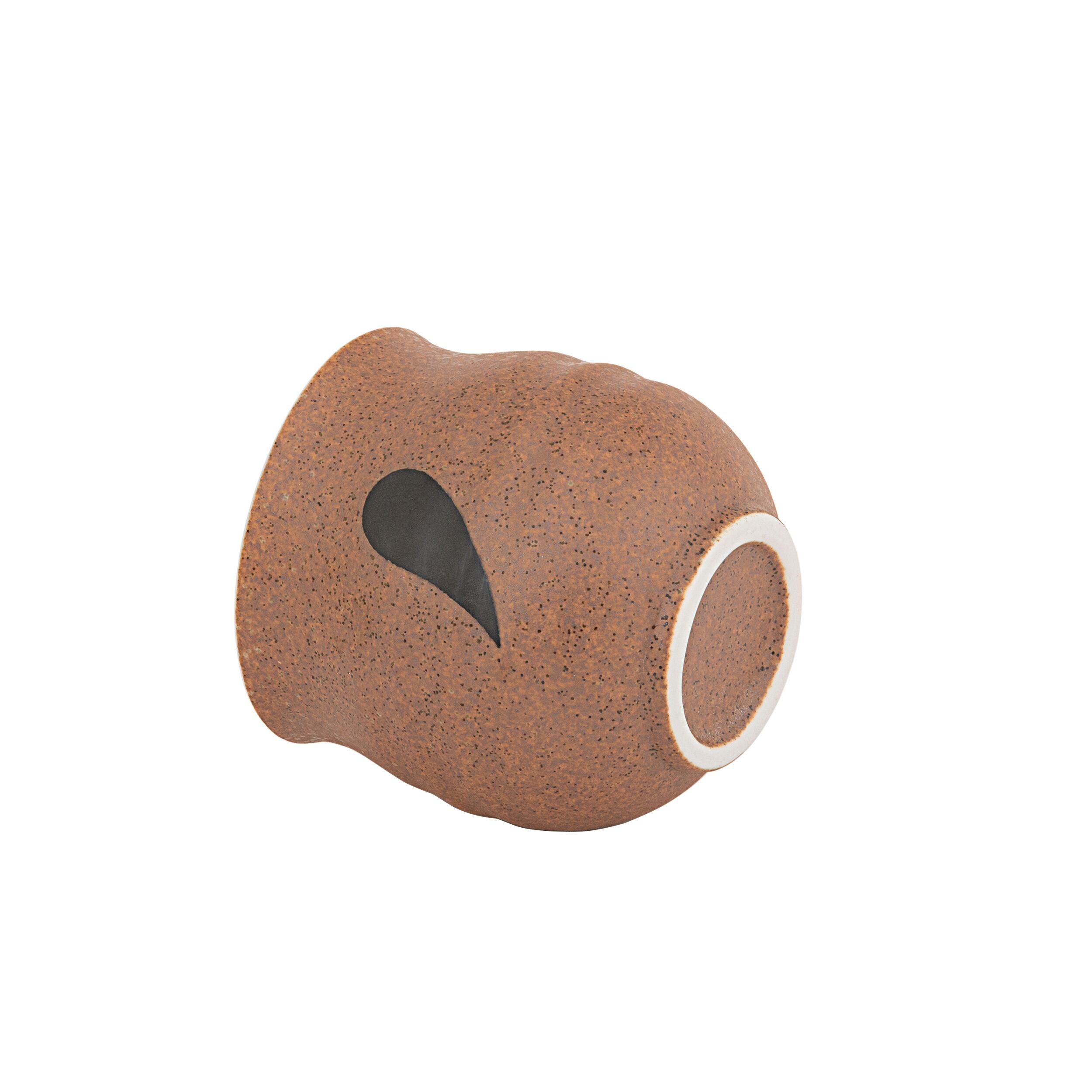 たぬき ポン太 湯呑み（大） | 山淳製陶所