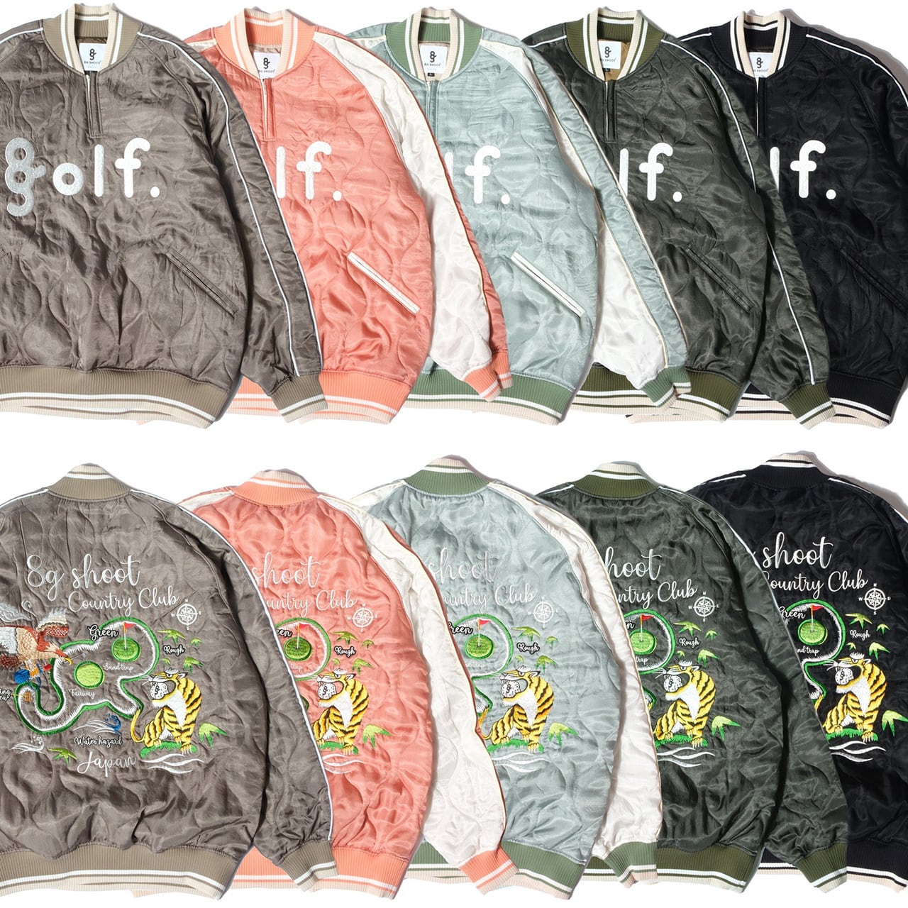 8G SUKA ZIP PULLOVER JACKET -PINK- | 8G SHOOT WEBSTORE