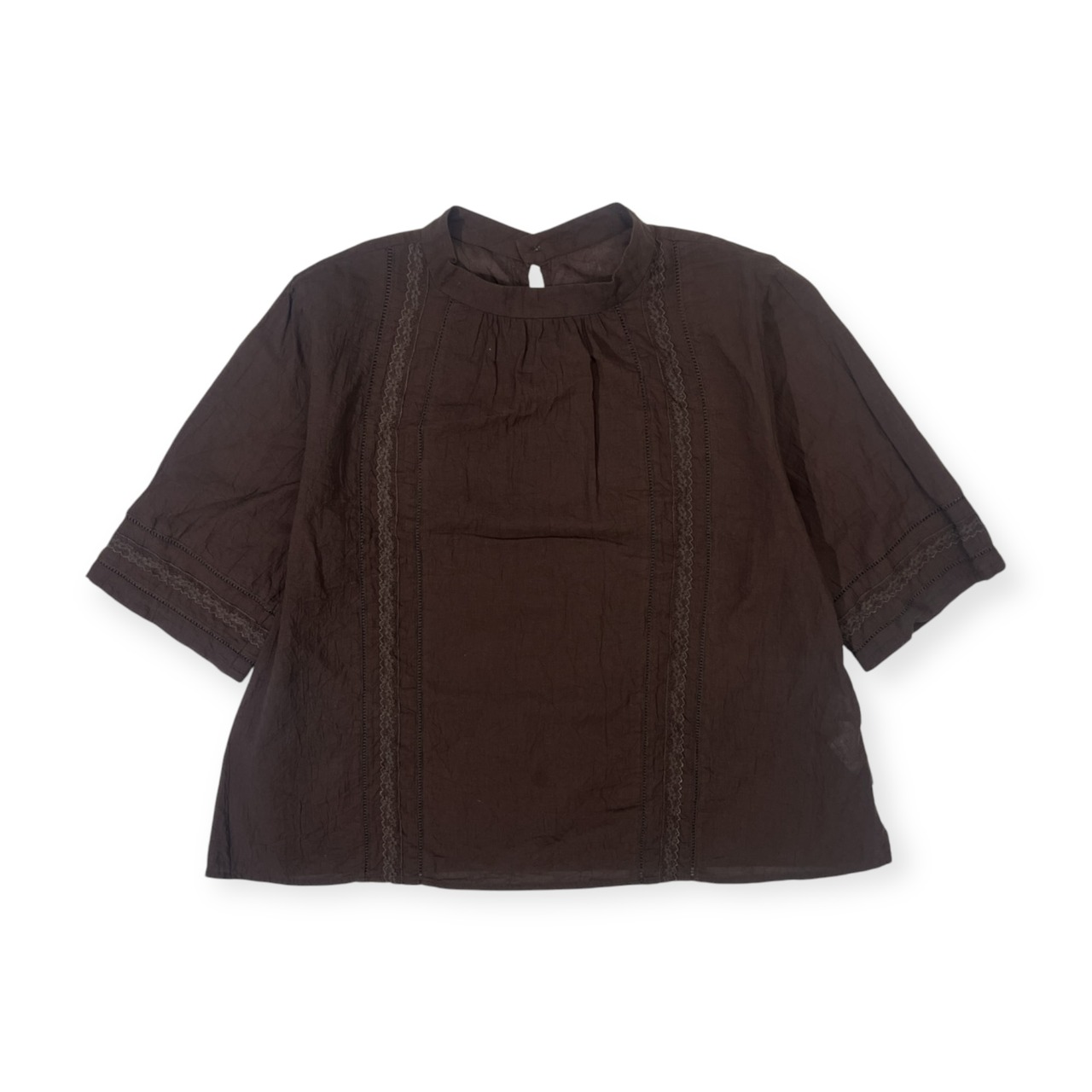 Mademoiselle NON NON マドモアゼルノンノン コットン レースデザイン  