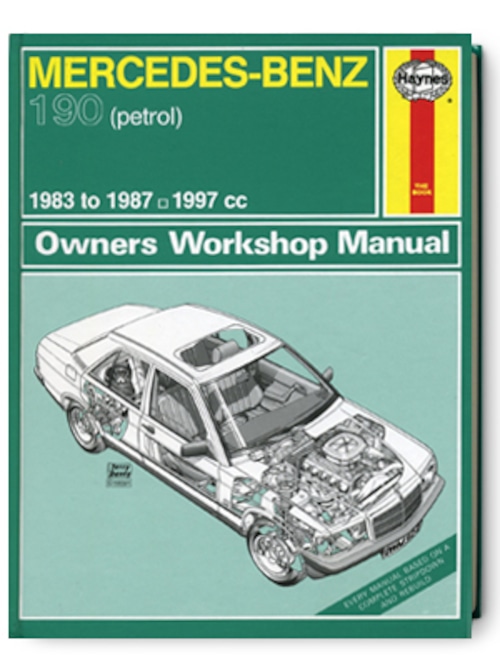 メルセデス・ベンツ 190・1983-1987・オーナーズ・ワークショップ・マニュアル